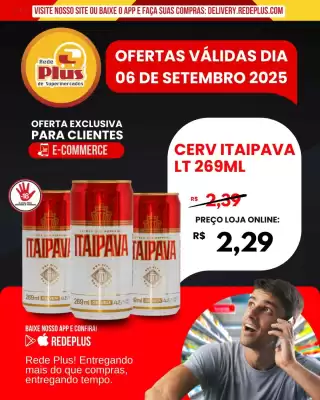 Folheto Rede Plus Supermercados (válido até 6-09)