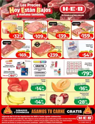 Folleto HEB (válido hasta 8-09)