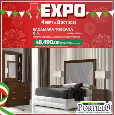 Catálogo Mueblerías Portillo (válido hasta 8-10)