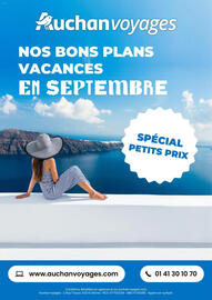 Catalogue Auchan Voyages page 1
