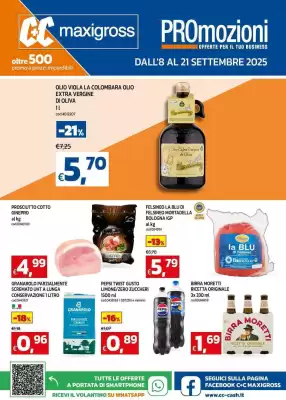 Volantino C+C maxigross (valido fino al 21-09)
