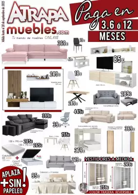 Folheto Atrapamuebles (válido até 30-09)