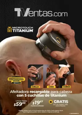 Catálogo TVentas (válido hasta 30-09)