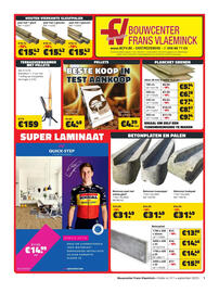 Bouwcenter Frans Vlaeminck folder Pagina 1