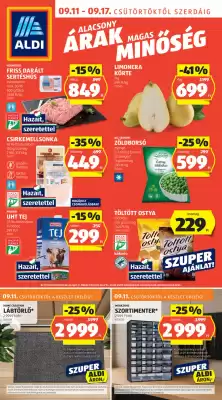 ALDI akciós újság