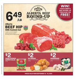 Freson Bros flyer week 37 Page 1