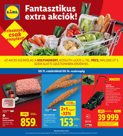 Lidl akciós újság Oldal 1