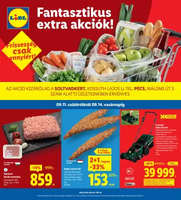 Lidl akciós újság (érvényes eddig: 14-09)