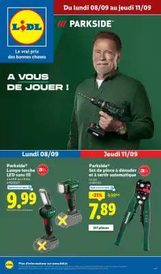 Catalogue Lidl (valable jusqu'au 11-09)