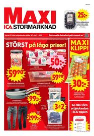 ICA Maxi reklamblad vecka 37 Sida 1