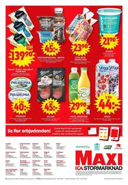 ICA Maxi reklamblad vecka 37 Sida 12