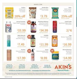 Akin's Natural Foods weekly ad Page 8