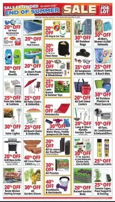 Ocean State Job Lot flyer