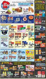 Boyer's Food Markets weekly ad week 37 Page 1