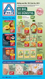 Aldi Nord Prospekt woche 38 Seite 1