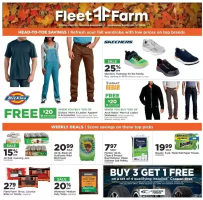 Mills Fleet Farm weekly ad (valid until 10-09)