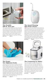 Hammacher Schlemmer weekly ad Page 43