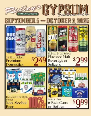 Ridley's Family Markets weekly ad (valid until 2-10)