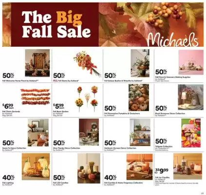 Michaels weekly ad (valid until 11-09)