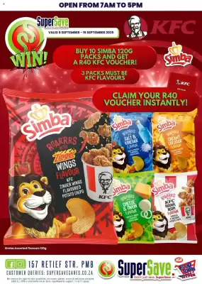 Super Save catalogue (valid until 15-09)