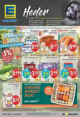 Edeka Prospekt (gültig bis 13-09)