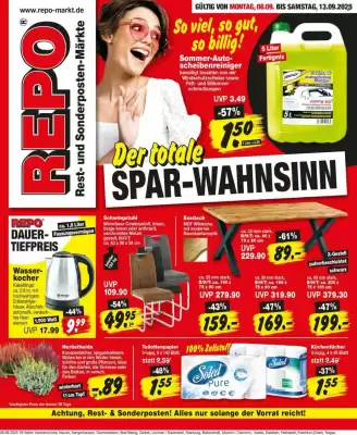 Repo Markt Prospekt (gültig bis 13-09)