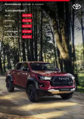 Toyota tilbudsavis (gælder indtil 25-09)
