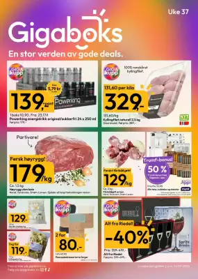 Gigaboks kundeavis (gyldig til 13-09)