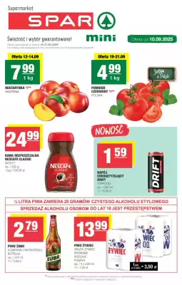 SPAR mini gazetka (ważność do 21-09)