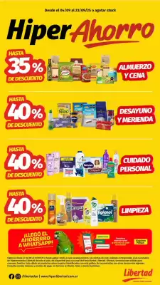Catálogo Hipermercado Libertad (válido hasta 23-09)