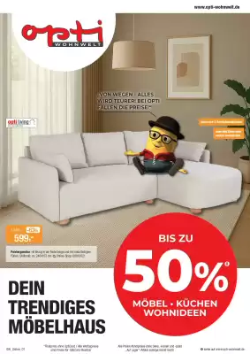 Opti Wohnwelt Prospekt (gültig bis 25-09)