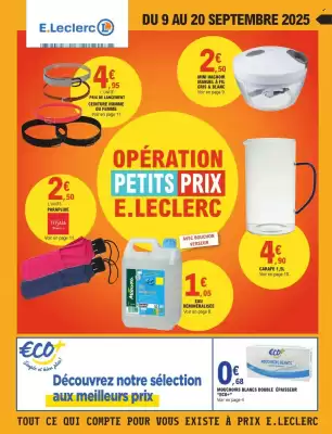 Catalogue E.Leclerc (valable jusqu'au 20-09)