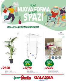 Volantino Galassia Pagina 1