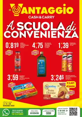 Volantino Vantaggio Cash&Carry (valido fino al 20-09)
