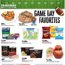 Fareway weekly ad week 37 Page 1