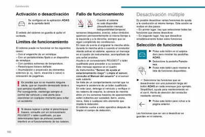 Catálogo Peugeot Página 184