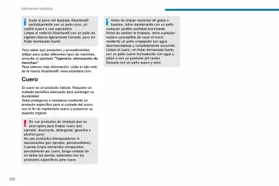 Catálogo Peugeot Página 222