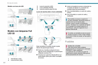 Catálogo Peugeot Página 234