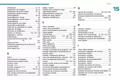 Catálogo Peugeot Página 281