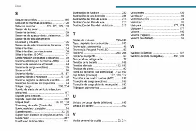Catálogo Peugeot Página 284