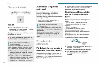 Catálogo Peugeot Página 38