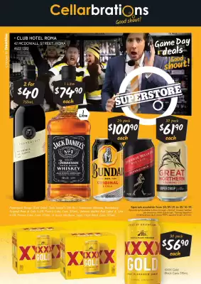 Cellarbrations catalogue (valid until 5-10)