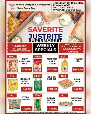 Saverite catalogue (valid until 14-09)
