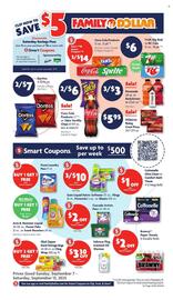 Family Dollar weekly ad week 37 Page 1