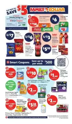 Family Dollar weekly ad (valid until 13-09)