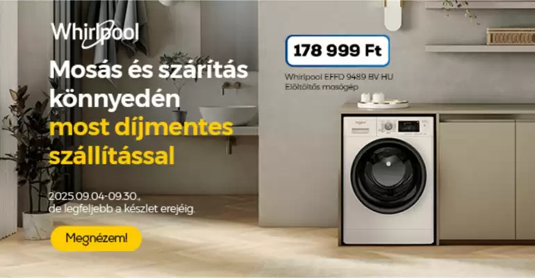 Euronics akciós újság (érvényes eddig: 30-09)