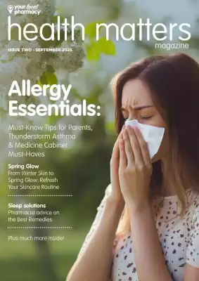 Your Local Pharmacy catalogue (valid until 30-09)