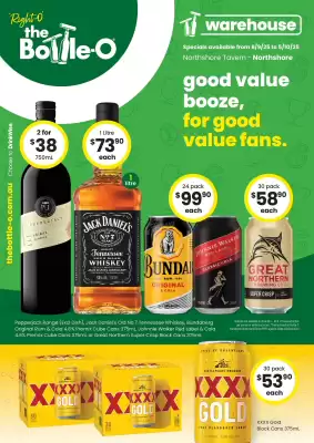 The Bottle O catalogue (valid until 5-10)