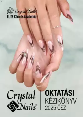 Crystal Nails akciós újság (érvényes eddig: 30-11)