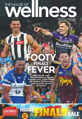 Chemist Warehouse catalogue (valid until 30-09)